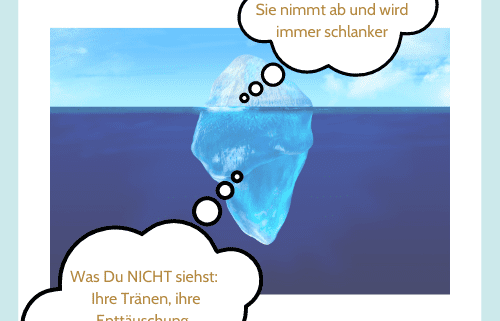Erfolgreich Abnehmen - was Du nicht siehst